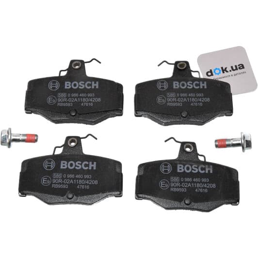 0 986 460 993 Bosch Гальмівні колодки