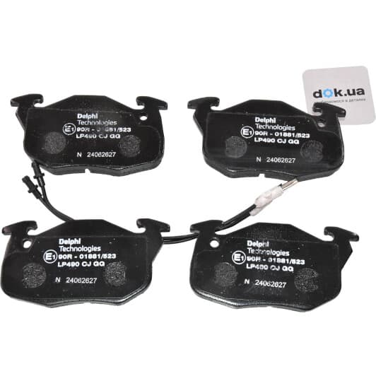LP490 Delphi Тормозные колодки