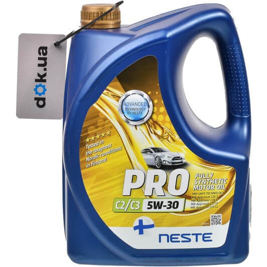 Neste Pro C2/C3 5W-30 (4 л) моторна олива