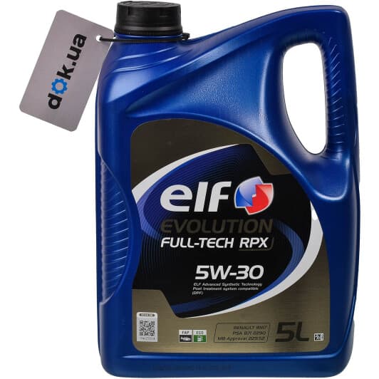 Масло Elf Evolution Full-Tech RPX 5W-30