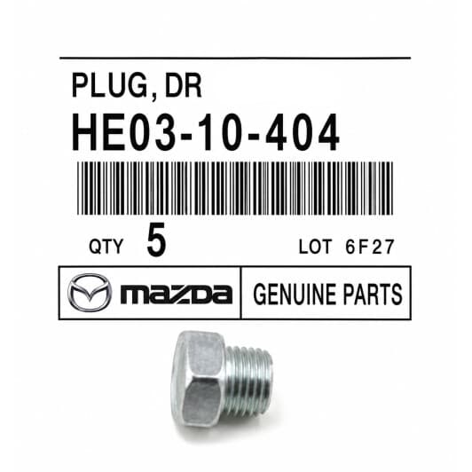 HE0310404 Mazda Зливна пробка оливного піддону