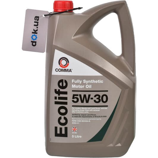Comma Ecolife 5W-30 (5 л) моторное масло
