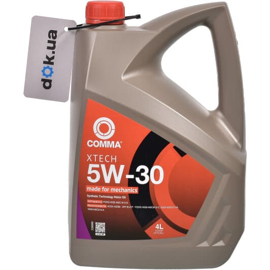 Comma Xtech 5W-30 (4 л) моторное масло
