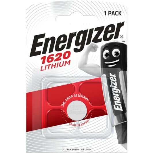 Батарейка Energizer CR1620 CR1620 3 V 1 шт