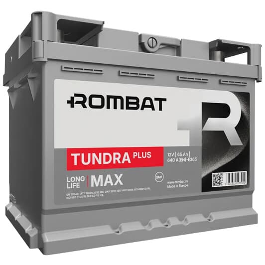 Аккумулятор Rombat 6 CT-65-R Tundra E265