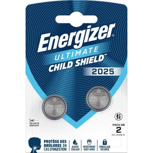 Батарейка Energizer Ultimate Lithium CR2025UL-2B CR2025 3 V 2 шт