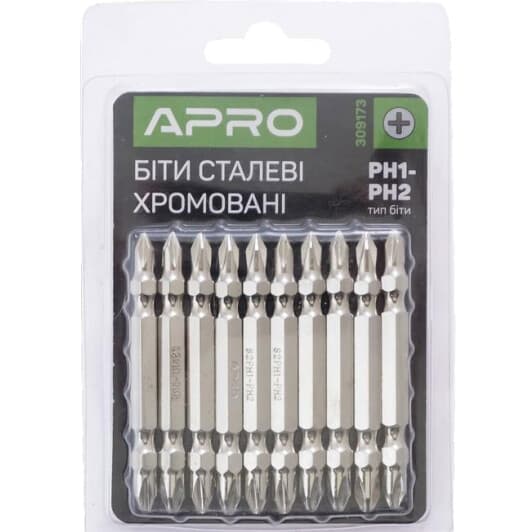 Набір бит Apro 309173 10 шт.