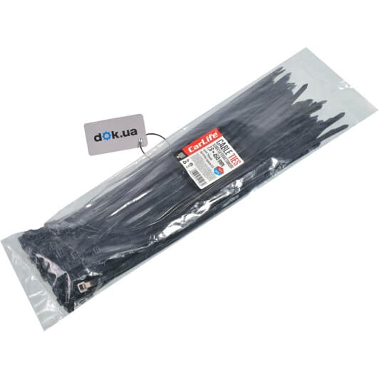 Стяжка Carlife bl76x450 450 мм 7,6 мм 100 шт
