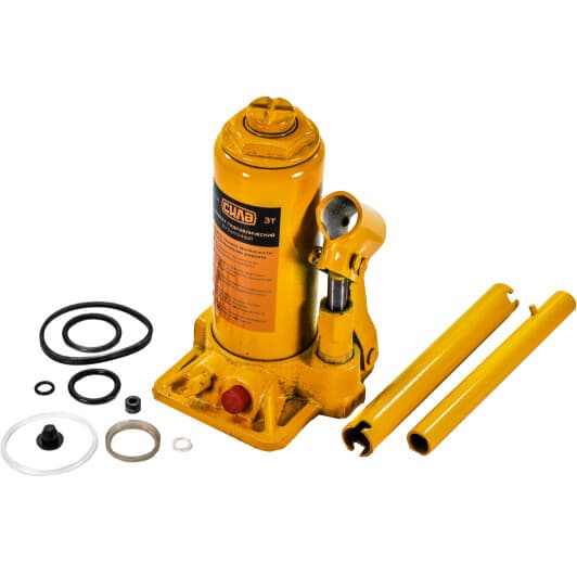 Домкрат Сила бутылочный гидравлический 3 т 271023