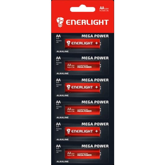 Батарейка Enerlight Mega Power 90060101 AA (пальчиковая) 1,5 V 6 шт