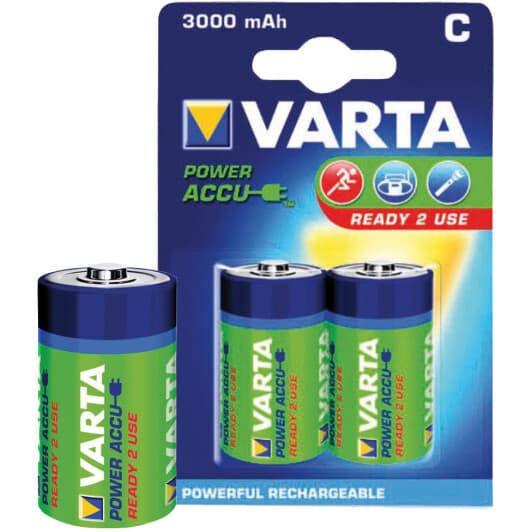 Акумуляторна батарейка Varta RL010409 3000 mAh 2 шт