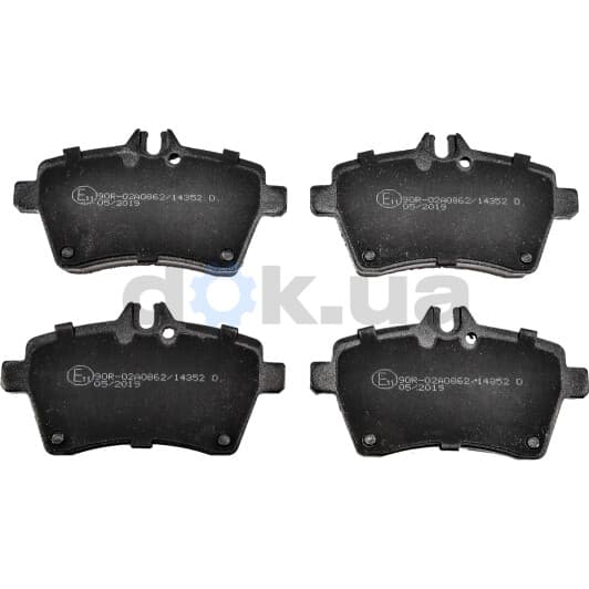 55418 Asam Гальмівні колодки