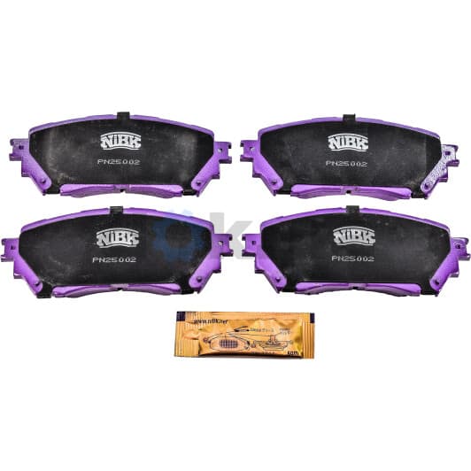 PN25002 NiBK Гальмівні колодки для Mazda 6