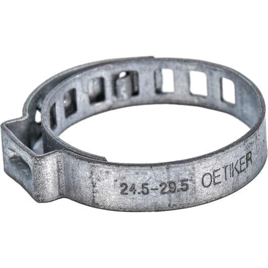 Хомут Oetiker 10900012 с зажимным замком 24,5-29,5 мм сталь оцинкованная W1 1 шт