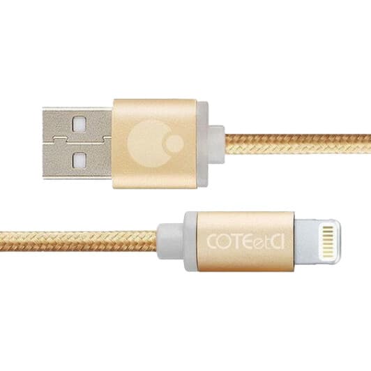 Кабель COTEetCI M30i CS2127-3M-GD USB - Apple Lightning 3 м