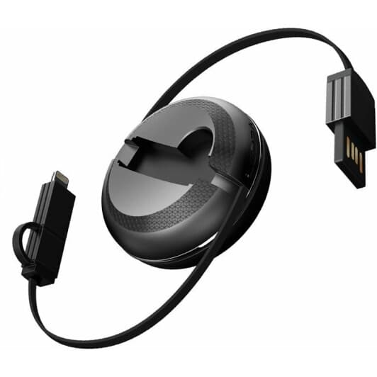 Кабель 2 в 1 iWalk 20311 USB - Apple Lighting - Micro USB 1 м