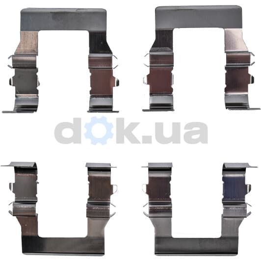 1 987 474 325 Bosch Компоненти дискових гальмівних колодок