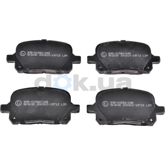 05P712 LPR Тормозные колодки