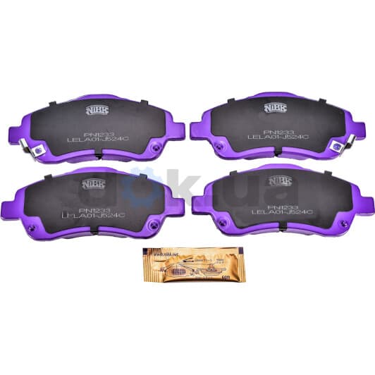 PN1233 NiBK Гальмівні колодки