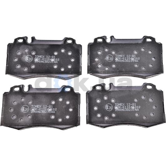 1281 Tomex Тормозные колодки