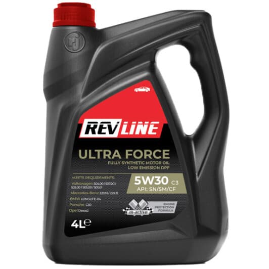 Revline Ultra Force C3 5W-30 (4 л) моторное масло