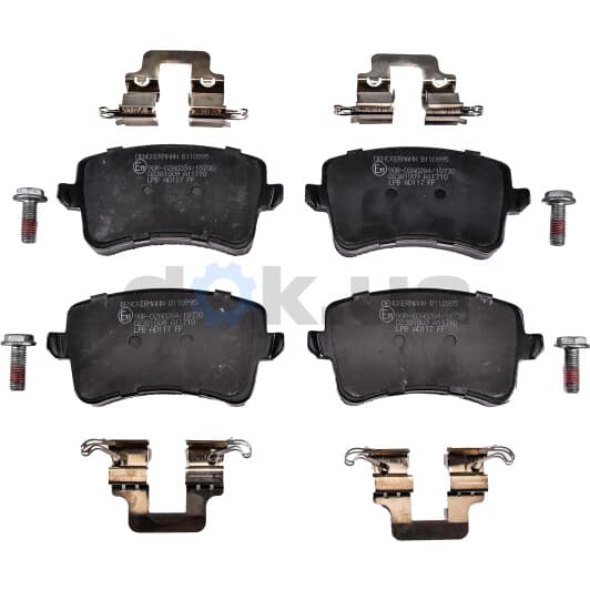 B110995 Denckermann Тормозные колодки