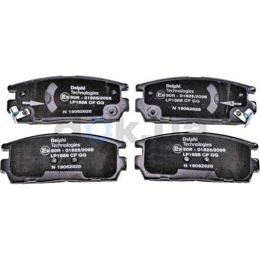 LP1988 Delphi Гальмівні колодки