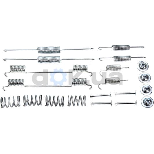 105-0861 Metzger Монтажний комплект барабанних гальмівних колодок