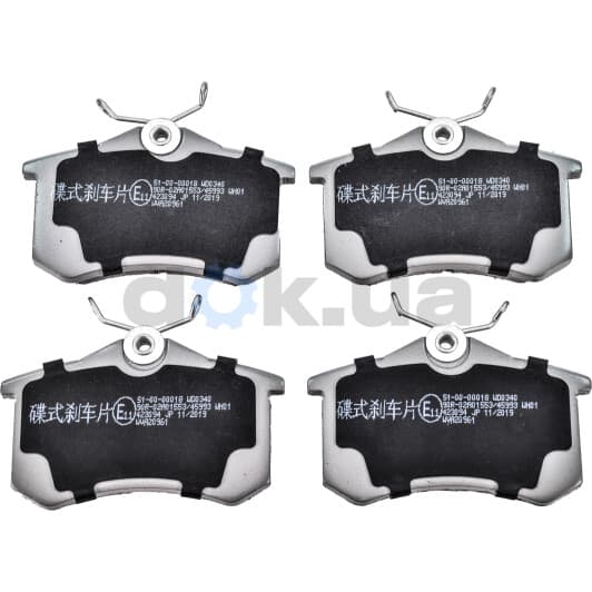 510000018 Ashika Гальмівні колодки