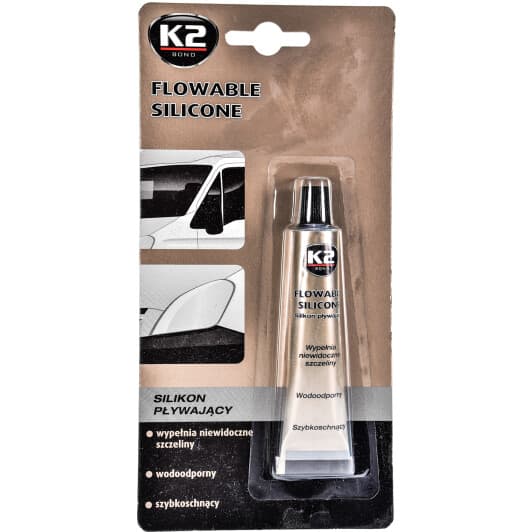 K2 Flowable Silicone герметик сірий (21 г)