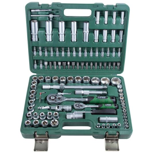 Набір торцевих головок та компонентів Sigma 6004275 1/2", 1/4" (108 пр.)