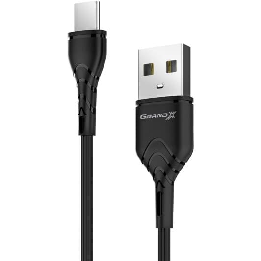 Кабель Grand-X PC-03B USB - USB type-C 1 м