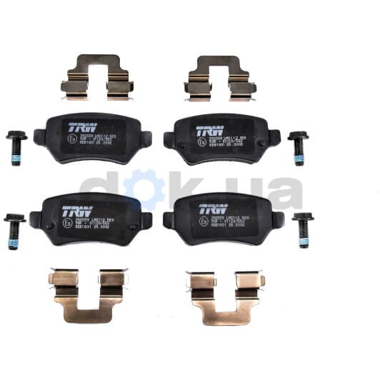 GDB1831 TRW Тормозные колодки для Opel Zafira