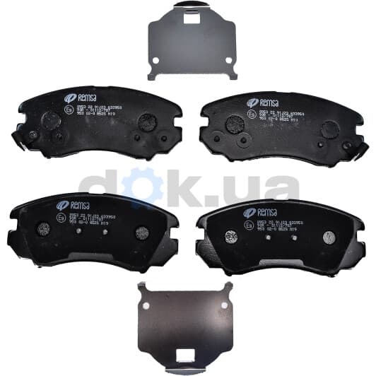 0953.22 Remsa Тормозные колодки