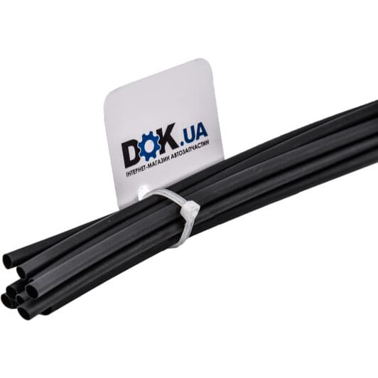 Термоусадка Дорожная Карта tr-3-10 3/1,5 мм цвет черный 1 м 10 шт