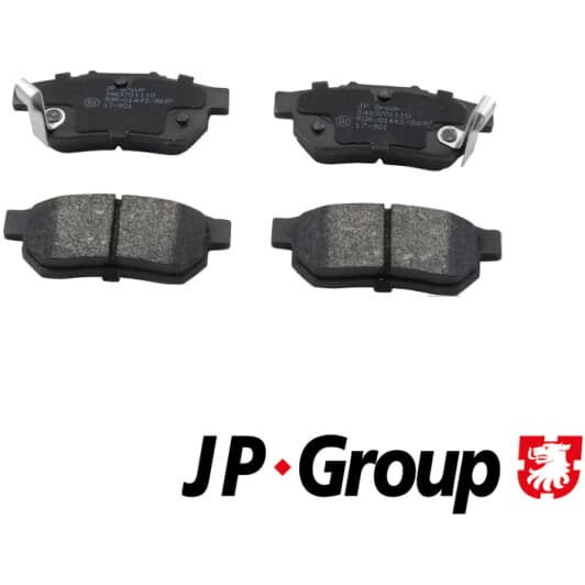3463701110 JP Group Гальмівні колодки