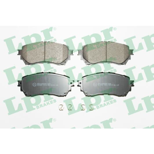 05p1916 LPR Тормозные колодки для Mazda 6
