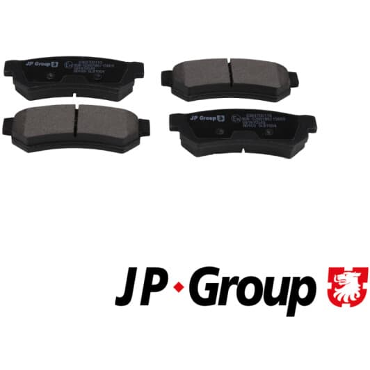 6363700110 JP Group Тормозные колодки