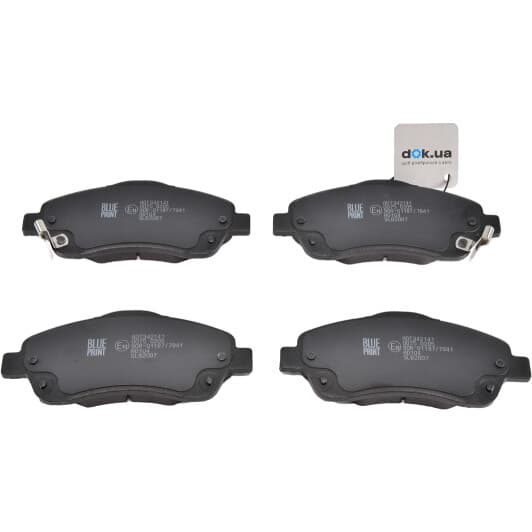 ADT342141 Blue Print Гальмівні колодки