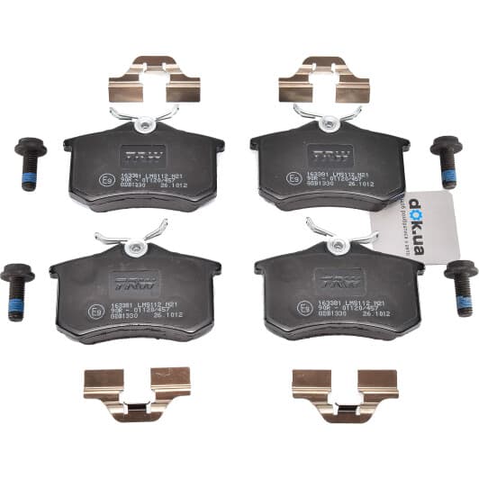 GDB1330 TRW Тормозные колодки