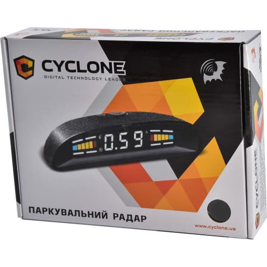 Парктроник Cyclone SQ-4D серебристый 4 шт.