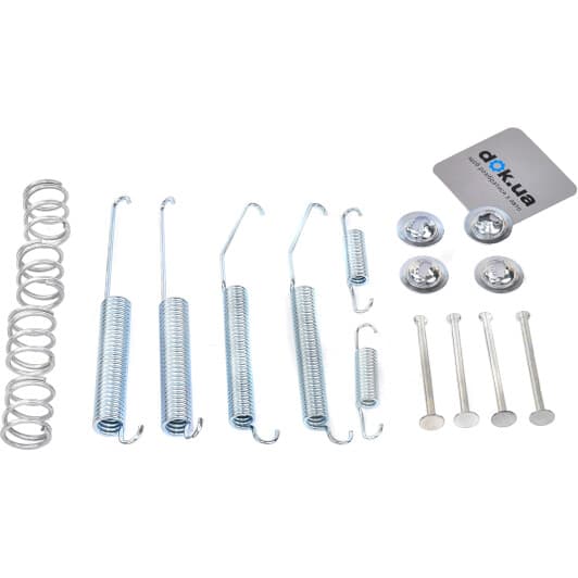 1050845 OJD (Quick Brake) Монтажний комплект барабанних гальмівних колодок