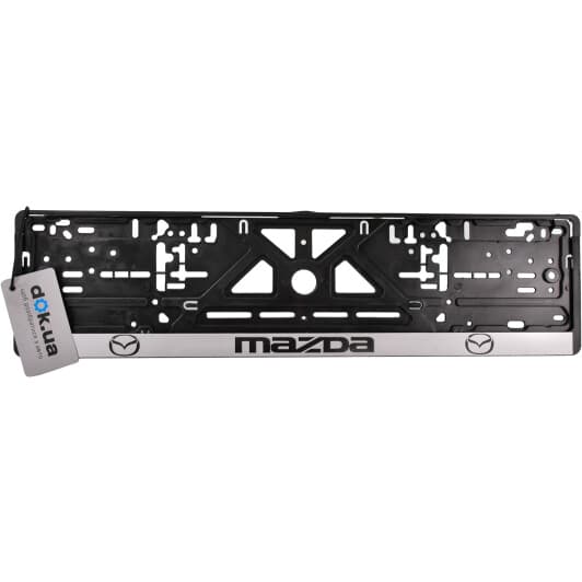 Рамка номерного знака Vitol 4453 цвет черный на Mazda