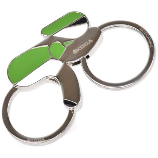 Брелок VAG з логотипом салатовий 000087010ATDKQ