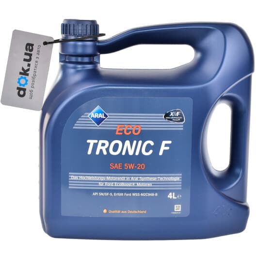 Aral EcoTronic F 5W-20 (4 л) моторна олива