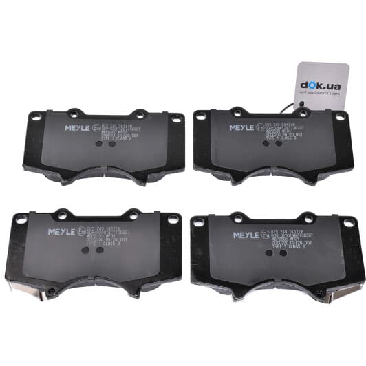 025 240 2417/W Meyle Тормозные колодки