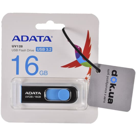 Флешка Adata UV128 16 ГБ