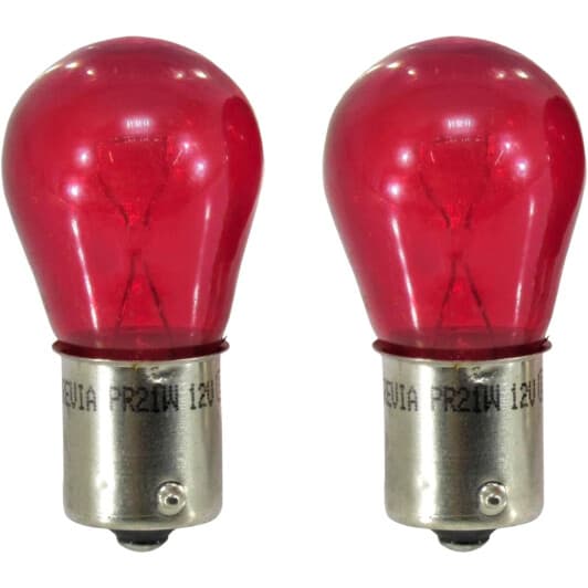 Автолампа Brevia PR21W BAW15s 21 W красная 12326b2