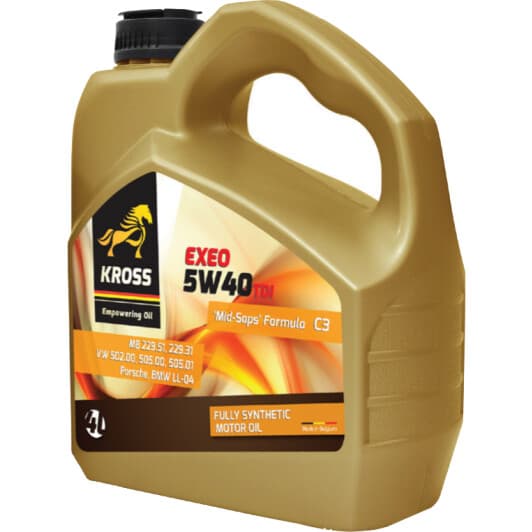 KROSS Exeo TDI 5W-40 (4 л) моторна олива