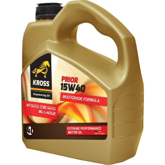 KROSS Prior 15W-40 (4 л) моторна олива